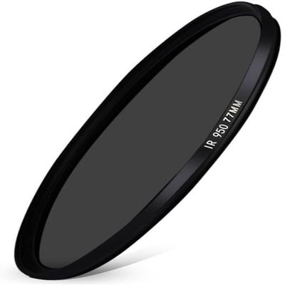 EWAIDI 49mm-82mm Infrared Infrared Filter 680NM 720NM 760NM 850NM 950NM Fun Art Photography Filter(82mm,950nm)