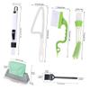 ARTSEWPLY 1set Gaps Cleaning Brush Tile Crevice and Window Track Cleaning Tools Ergonomic Design for Hard Reach Areas for Home and Office Use view 2