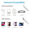 AVMAX USB C to 3.5mm Audio Headphone Adapter HiFi,Type c to Aux Female Cable for 16 15 Plus, S24 S23 S22 S21 S20 and More Type c Devices (Classic White1) view 3
