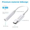 AVMAX USB C to 3.5mm Audio Headphone Adapter HiFi,Type c to Aux Female Cable for 16 15 Plus, S24 S23 S22 S21 S20 and More Type c Devices (Classic White1) view 4