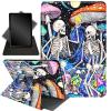 Case for 6.8" Kindle Paperwhite 11th Gen 2021,360 Degree Rotating Stand Smart Protective Cover Case for Kindle Paperwhite 2021 E-Reader,Mushroom Human Skeleton view 1