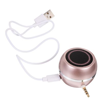 ARTIBETTER Mini Speaker for Computer Desktop External Speaker Jack High Fidelity Sound