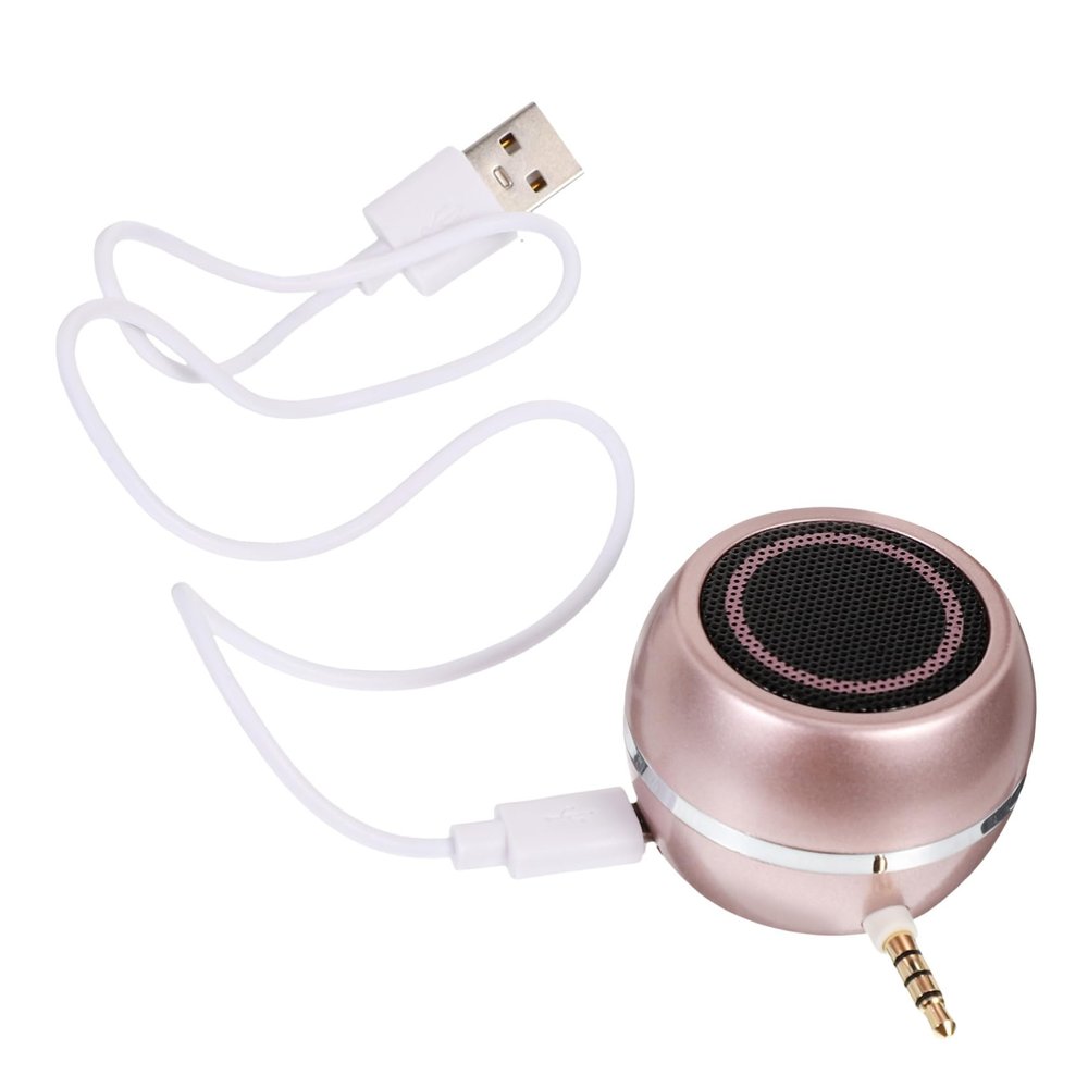 ARTIBETTER Mini Speaker for Computer Desktop External Speaker Jack High Fidelity Sound