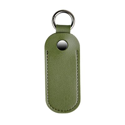 USB Stick Holder Case Microfiber Leather USB Stick Protector Sleeve with Keychain Optional Color