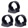 kowaku Flashlight Mounting Bracket Torch Mounting Bracket Portable Rubber Black Professional Versatile Accessories Flashlight Holder, 3 Piece view 1