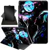 Case for All New 6 Inch Kindle 2024 and 2022 (11 Generation),360 Degree Rotating Stand Smart Protective Cover Case for Kindle 11th Generation 2024,Beautiful Woman view 1