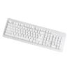 104 Key Blanked White Keycaps Set XDA Height Not Lettering Fits Most Mechanical Keyboards Minimalistic Blanked Keycaps view 1