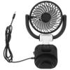 CHILDWEET Portable Usb Car Fan Cooling Fan for Vehicles Compact Design for Outdoor Travel and Camping Low Noise Easy Usb Connection view 1