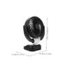 CHILDWEET Portable Usb Car Fan Cooling Fan for Vehicles Compact Design for Outdoor Travel and Camping Low Noise Easy Usb Connection view 2
