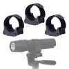 Menolana Flashlight Mounting Bracket Torch Mounting Bracket for 20mm to 50mm Grip Stand Black Accessories Portable Flashlight Holder, 3 Piece view 3