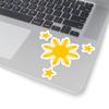 Philippines Sun and Stars Sticker, Philippines Flag Design, Laptop Decal, Travel Scrapbook, Planner Sticker, Car Bumper Decal view 2