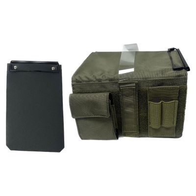 FJMQHU Pilot Kneeboard Writing Pad Practical Accessories Portable Convenient Notepad Holder Pilot Writing Board for General Aviation
