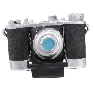 VOSAREA 1pc Vintage Camera Model Resin Figurine for Home Decor Photography Props Creative Bar Decoration Retro Style Ornament for Living Room and Study Display