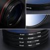 Blue Orange Red Grey Neutral Density Camera Lens Filter for DSLR Camera Photography 52mm 58mm 77mm(72mm,Grad Red) view 2