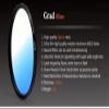 Blue Orange Red Grey Neutral Density Camera Lens Filter for DSLR Camera Photography 52mm 58mm 77mm(72mm,Grad Red) view 4