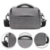 SMASOLO Camera Bag for Mirrorless Cameras Capacity Storage Pouch Multiple Compartments Grey Shoulder Bag for Travel and Accessories view 2