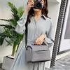 SMASOLO Camera Bag for Mirrorless Cameras Capacity Storage Pouch Multiple Compartments Grey Shoulder Bag for Travel and Accessories view 4