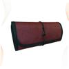 DIYEAH Usb Cable Storage Bag Large Capacity Foldable Pouch for Digital Accessories Carrying Case for Earphones Chargers for Travel and Daily Use Red view 3