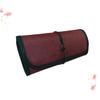 DIYEAH Usb Cable Storage Bag Large Capacity Foldable Pouch for Digital Accessories Carrying Case for Earphones Chargers for Travel and Daily Use Red view 4