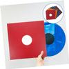 Luxshiny 5pcs Vinyl Record Sleeves Protective Covers for Records Outer Vinyl Jackets with Strong Prevent Scratches and Liquid Damage Convenient Opening for Easy Use view 4