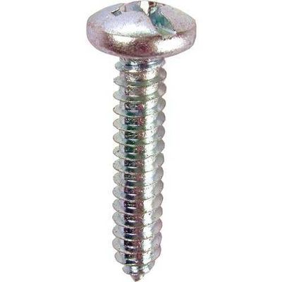 2WS101#10 1" Phillips/Slotted Pan Head Sheet Metal Screw, 100-Pack