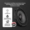 DS18 PRO-CF6.2SLN 6.5 Slim Motorcycle & Motorsports Loudspeaker with Water Resistant Carbon Fiber Cone | 2-Ohm 150W RMS - Shallow Speaker for Motorcycles view 3