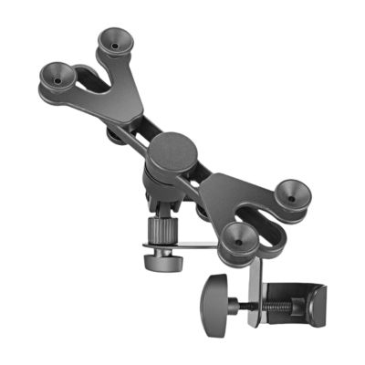 JunZheHub Adjustable Tablet Holder 360 Degree Rotation for Music Stand Guitar Performance Stylish Nonslip Electronic Score Stage Stand