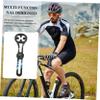 Kisangel Aluminum Alloy Computer Mount with Adjustable Compass Compatible with Bike Lights Speedometers and for Enhanced Navigation and Performance view 3