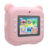 Kids Camera Print with Print, 1080P Camera with 2 Inch Screen, & Games - Birthday (Pink) view 2