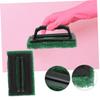 Holibanna 6pcs Professional Screen Printing Cleaner Brush Ink Brush Scrub Pad Fast Cleaning Precision Handle Versatile for Screen Printing Supplies view 4