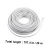 NUOBESTY RJ11 Telephone Extension Cord 20m 6P4C Landline Wire for Modem and Fax Machines Sturdy Phone Cable for Modem and Fax view 2