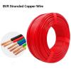 100M/Roll RV Copper Winding Wire 16 mm PVC Copper Solid Multi Core Wires Red Black 220V Power Wires 8awg 6awg 4awg 3awg 2awg(70R) view 2