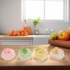 Abaodam 4pcs Realistic Faux Donuts Food Display Props for Baking Photography and Fridge Magnet Use Lifelike Desserts Mixed Colors view 4