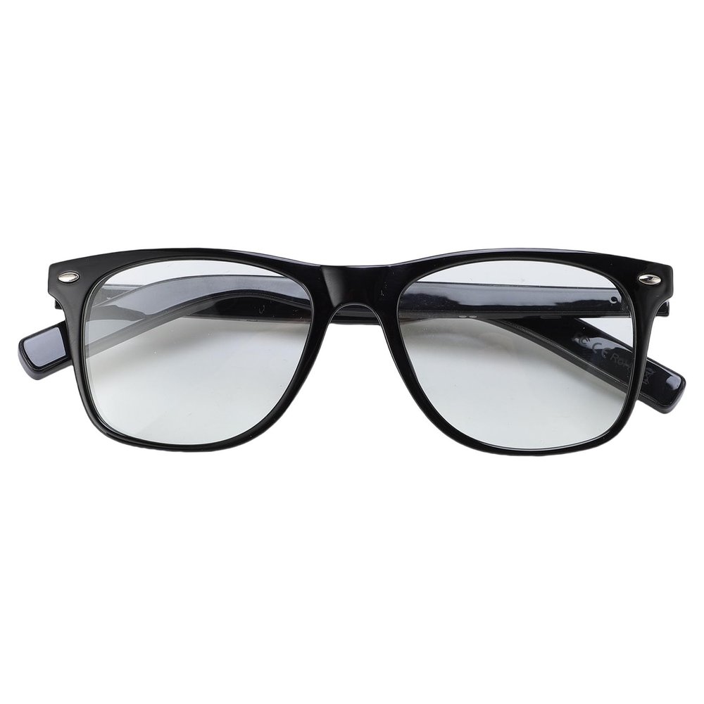 ANGGREK Smart Glasses, Elegant Glasses Translator (Black Frame #12)
