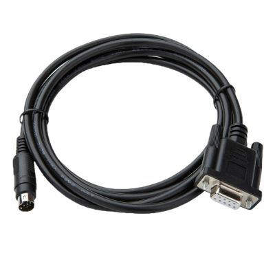 FTBLGEB TK6070-FX for TK6070 Touch Screen for FX Series PLC Programming Cable TK6070IH/IK/IP-FX Download Line(2m,Black 2M)