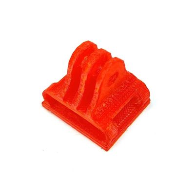 3D Printed Soft Material 180 Degree Camera Mount Fit for Camera Protection Frame Accessories FPV Racing Plane(Red)