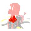 3D Printed Soft Material 180 Degree Camera Mount Fit for Camera Protection Frame Accessories FPV Racing Plane(Red) view 4