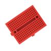 Mini Solderless Prototype Breadboard Kit Durable ABS Plastic Circuit Board with Tight Plug in Contacts for Electronics Projects Black Blue Green White Red 5pcs 170 Holes view 2