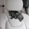 Car Back Seat Cooling Fan USB Portable 19x11x5cm Easily Install for Vehicles Accessories Adjustable 3 Speed 12V 24V, Black view 2