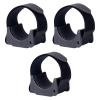 Aymzbd Flashlight Mounting Bracket,Flashlight Mount Holder Clip Black Rubber Versatile Portable Sturdy Replace Flashlight Holder, 3 Piece view 1