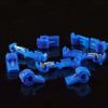 1000 Pcs T-Taps Blue 16-14 AWG Gauge Quick Slide Connectors Car Audio Alarm UL view 1