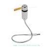 DOITOOL Cooling Fan with Programmable Messages for Laptop Desktop Silver Color Flexible Neck Soft Blades for Office Travel view 2