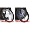 EWAIDI Prism Glass Prism CPL UV Lens Filter, Suitable for SLR Camera Filter Photography(Add 72mm Adapter,58mm 9P Semi-Hazy) view 2