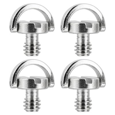 Tofficu 4pcs Camera Screw Standard Mounting Screws for Tripods and Monopods with Easy Installation Design for Quick Release Plates
