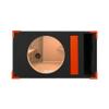 12" Single Competition Ported Sub Box Speaker Enclosure Vented 12" Car Audio Subwoofer Box with Custonm Red Corners view 1