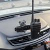 Dashboard Handheld Radio Mic Mount Widely Compatible Suction Cup Windshield 2 Way Radio Bracket for for for for for for for Handheld CB Radios Black ABS view 2
