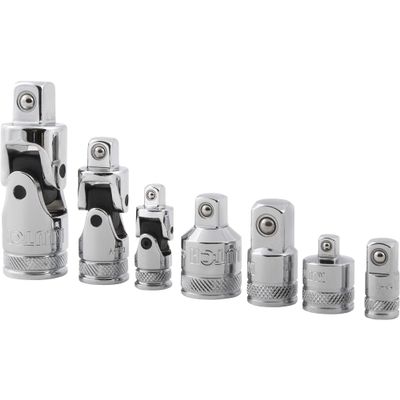 7-Pc. Adapter and U Joint Set