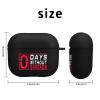 0 Days Without Sarcasm Bluetooth Earbuds Case Cover for pods 3 with Keychain Headphone Cover Unisex Shockproof Protective view 2