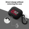 0 Days Without Sarcasm Bluetooth Earbuds Case Cover for pods 3 with Keychain Headphone Cover Unisex Shockproof Protective view 3