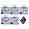 Fujifilm Instax Mini Value Pack Instant Film (300 Exposures) Bundle with Microfiber Cleaning Cloth view 1